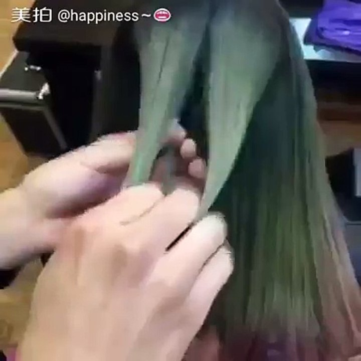 easiest Hairstyle for girls and You can do it for medium and long hair