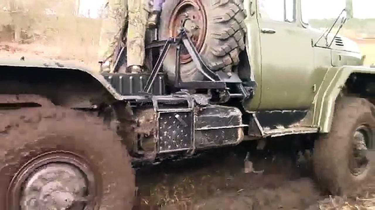 Газ 66 шишига на арочных колесах