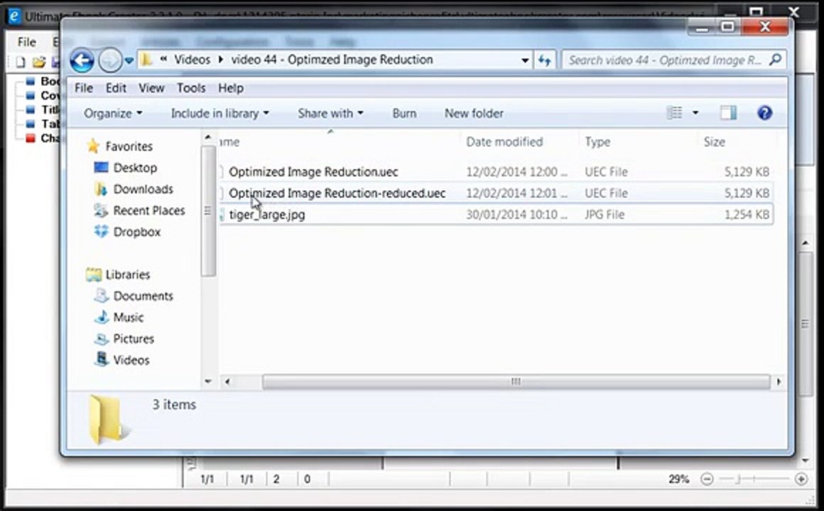 Ultimate eBook Creator - Image Optimizer Tool