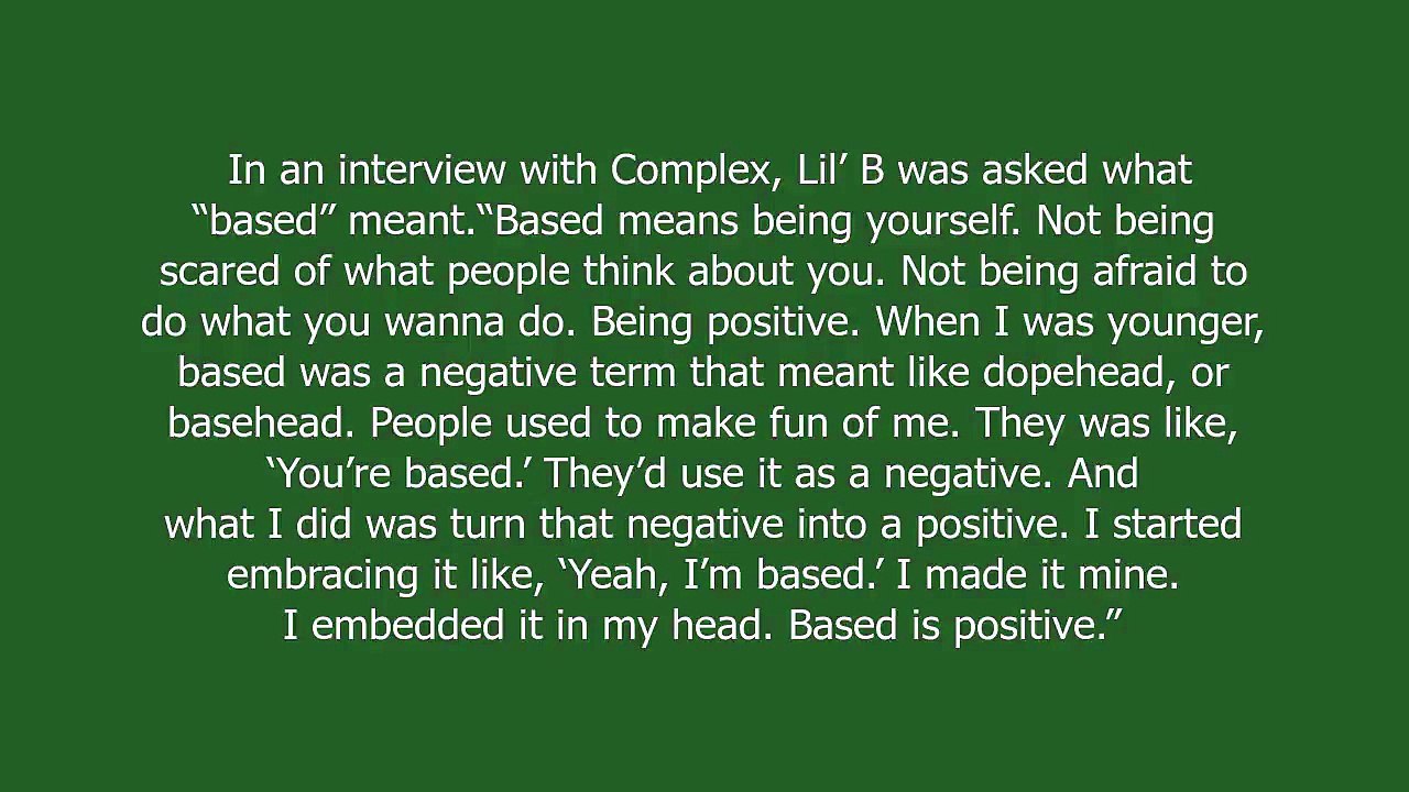 Understanding 'Based God': Meaning and Pronunciation