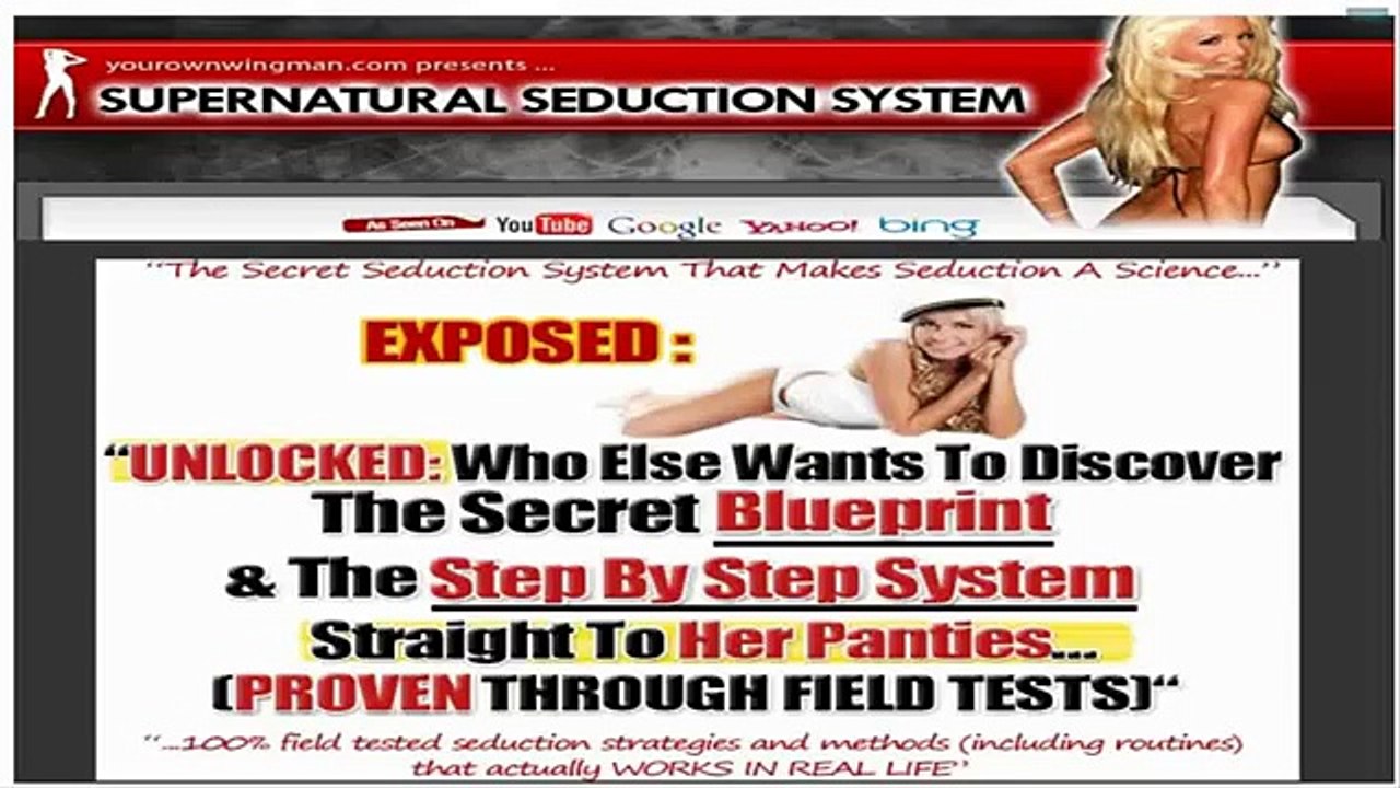 Supernatural Seduction System | Supernatural Seduction