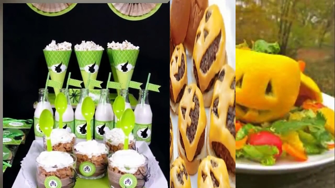Как украсить блюда на Хэллоуин Идеи украшения и декора блюд на праздник Хэллоуин