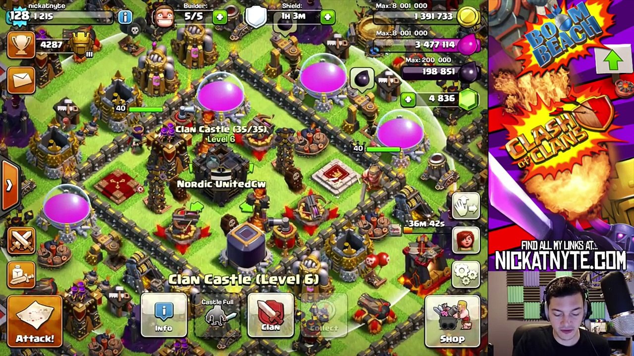 Clash Of Clans  Clan War EPIC BASE! Nordic Clan War Preparation