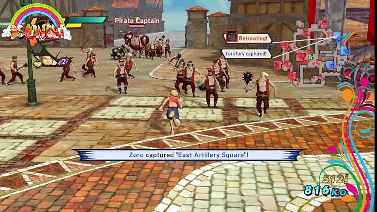 One Piece Pirate Warriors 3 - (Chapter 1-1 Gameplay) part 3