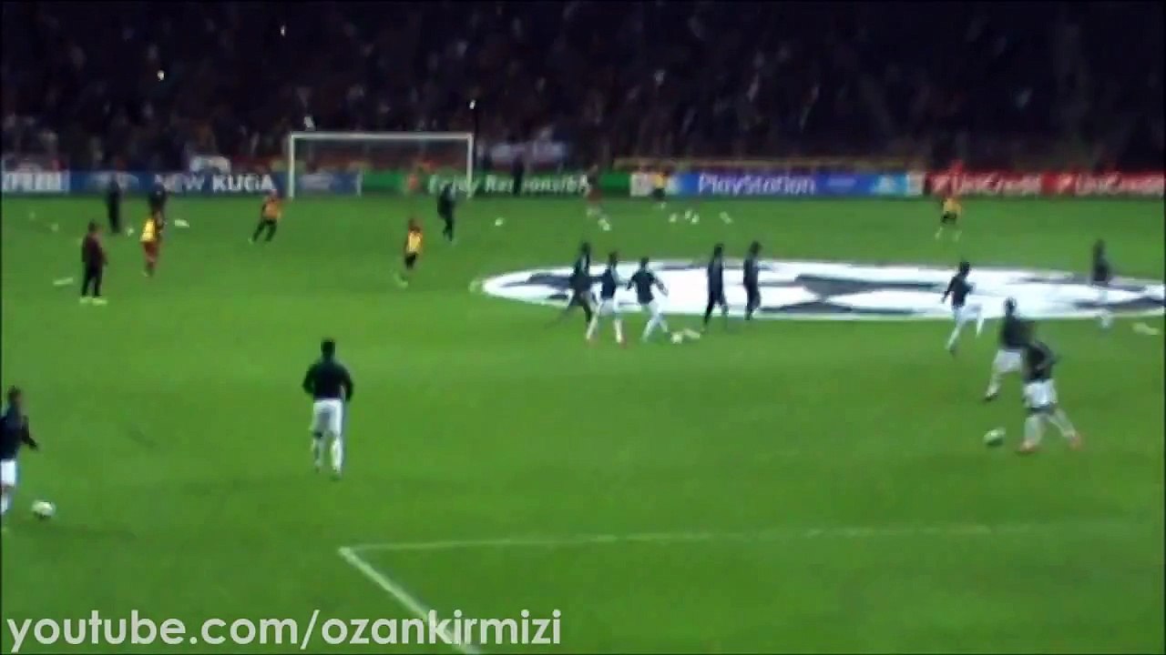 Дрогба и турецкие фанаты