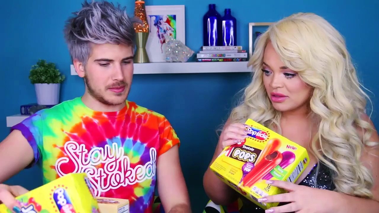 TRYING WEIRD POPSICLE FLAVORS! W/ TRISHA PAYTAS
