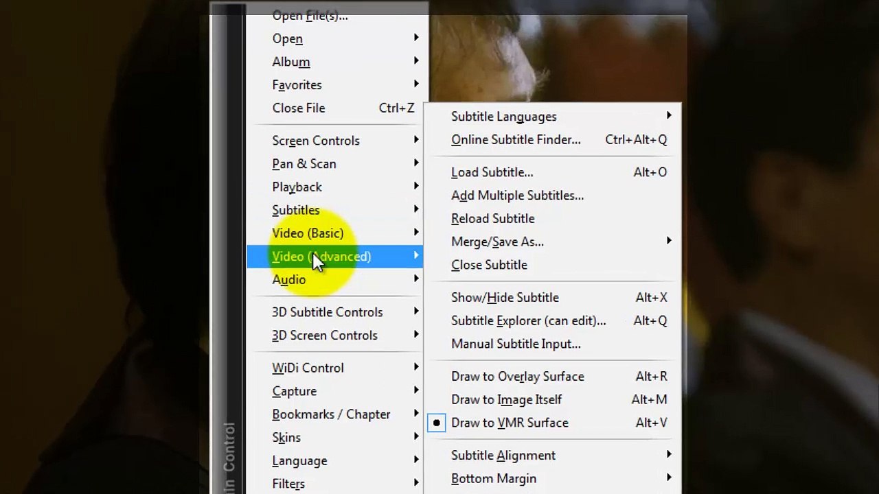 Subtitle problem solved in km player