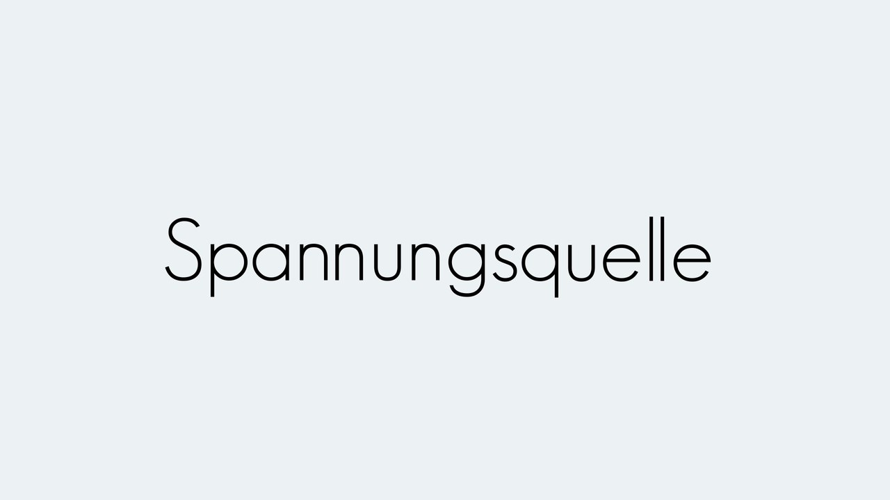 Spannungsquelle einfach erklärt ⚡ | Grundbegriffe & Begriffsklärung