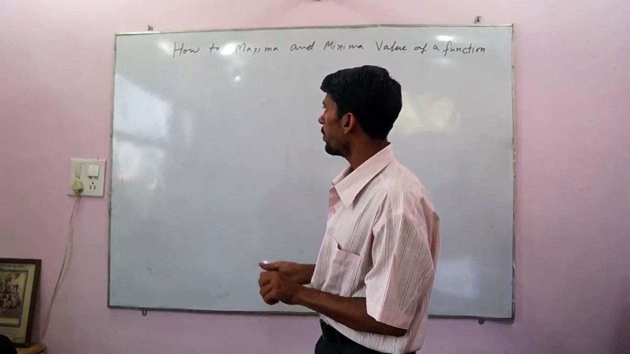 How to Calculate Maxima and Minima Value of a Function