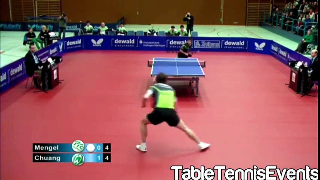Chuang Chih Yuan Vs Steffen Mengel Match 2 [German League 20122013]