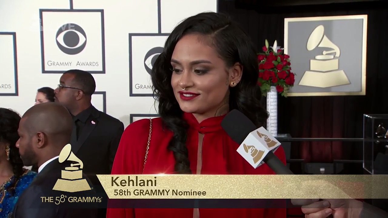 Kehlani _ Red Carpet _ 58th GRAMMYs