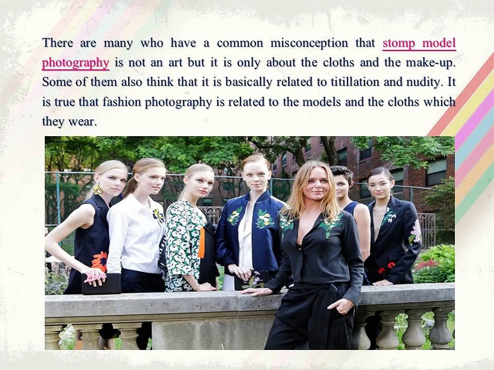 Stomp Models Photography - What is it all About