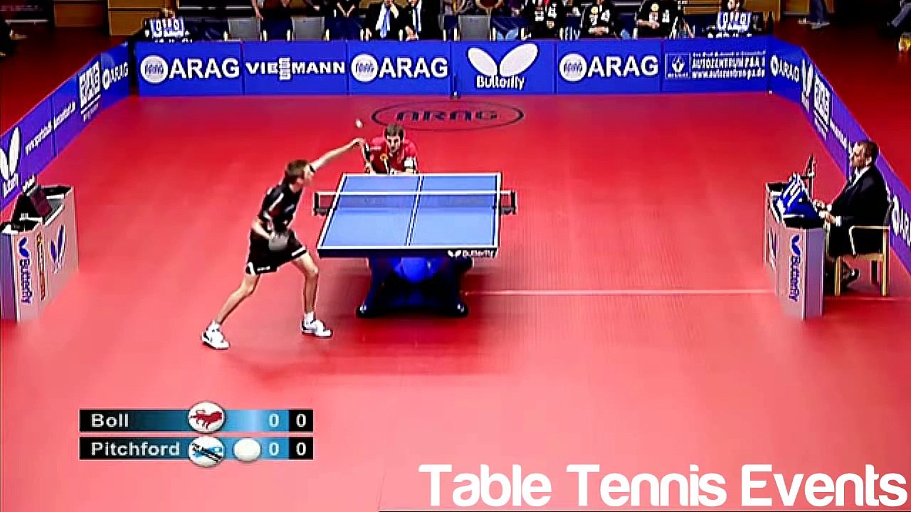 Timo Boll Vs Liam Pitchford Match 4 [German League 20122013]