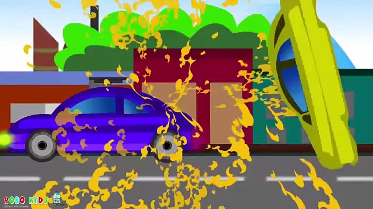 Car Cartoons for Children - Cars for Children - Police Car Videos for Children