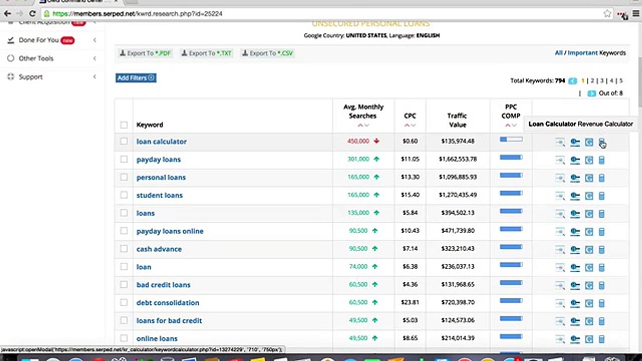 Serped.net Tutorial SEO Keyword Research Tools