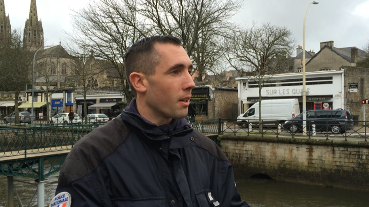 Le policier Kevin Richard témoigne