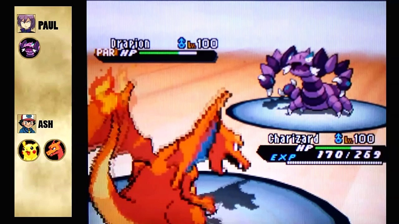 Pokemon Black and White 2 Wifi Battle - Ash Vs Paul