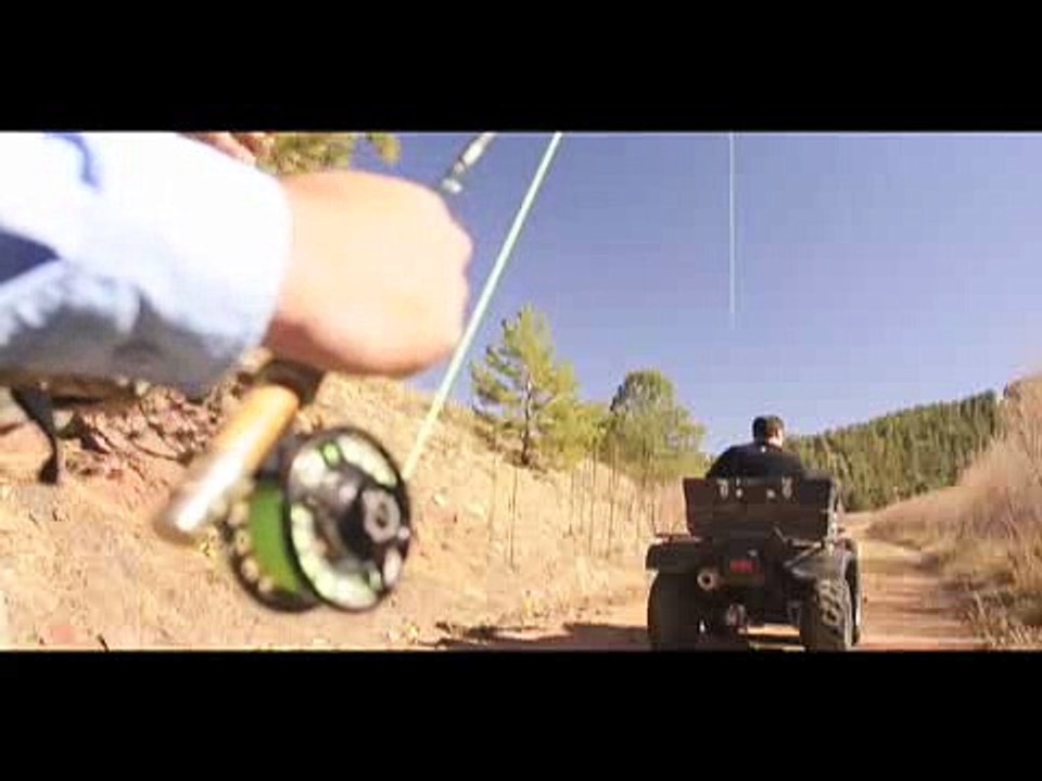 Four-wheeler Fly Reel Test