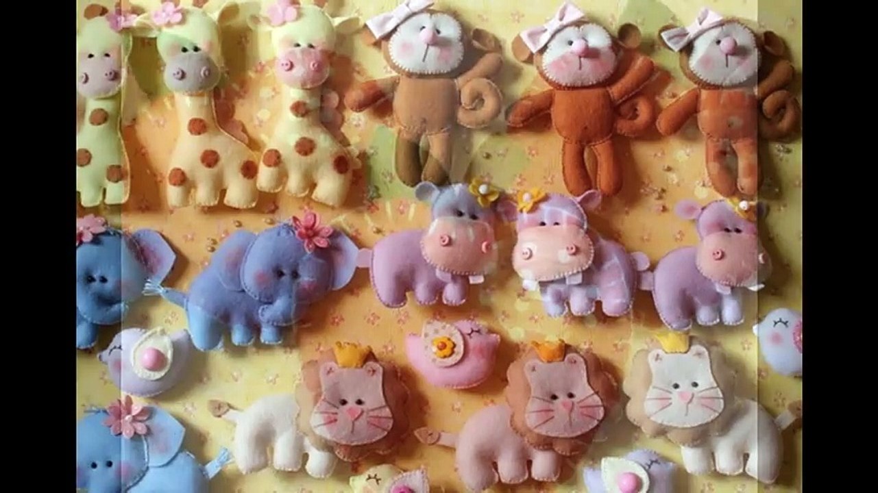 Игрушки из фетра