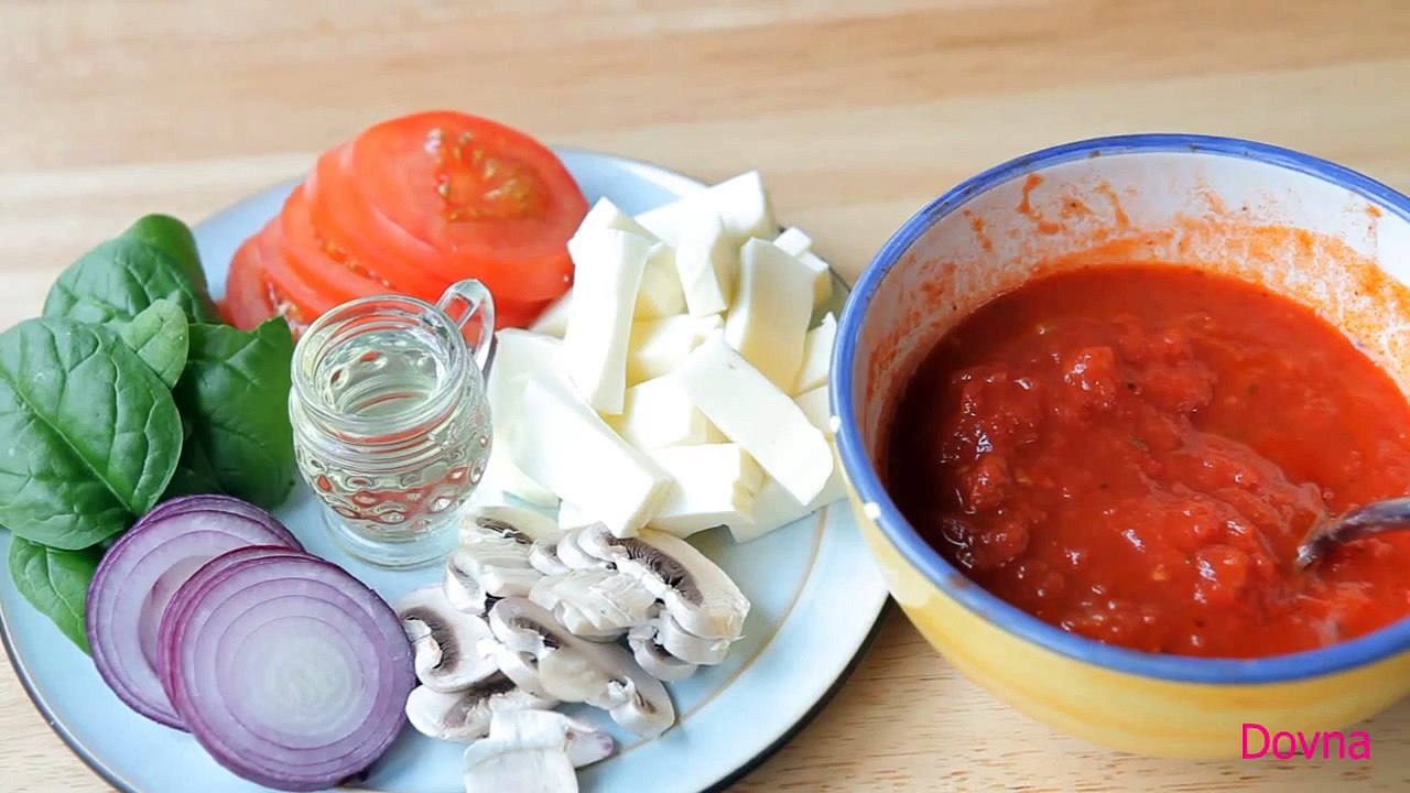 РЕЦЕПТЫ ПИЦЦЫ Необычная пицца рецепт