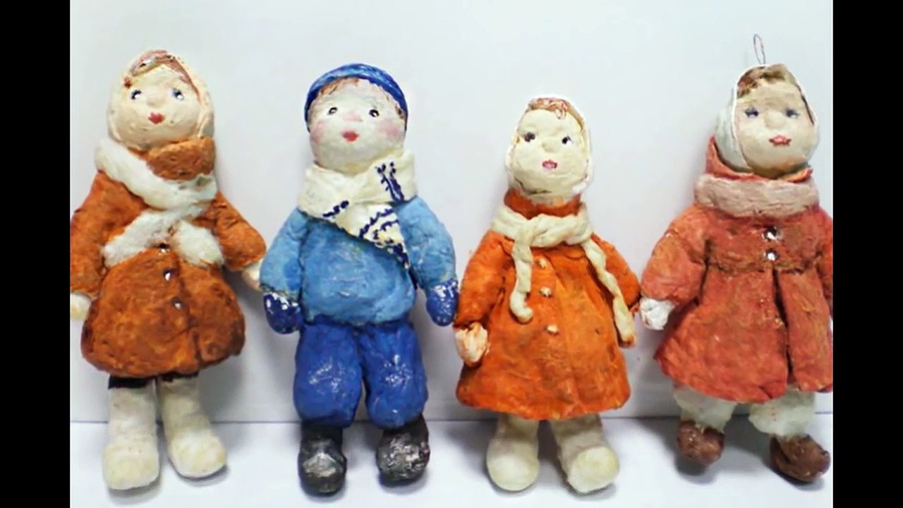 Игрушки из ваты