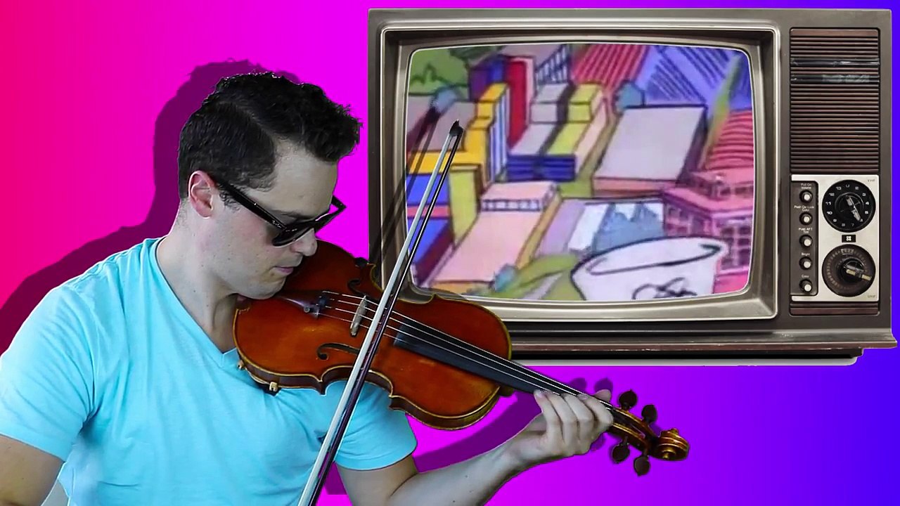 90s TV Theme Songs Violin Mashup - Rob Landes