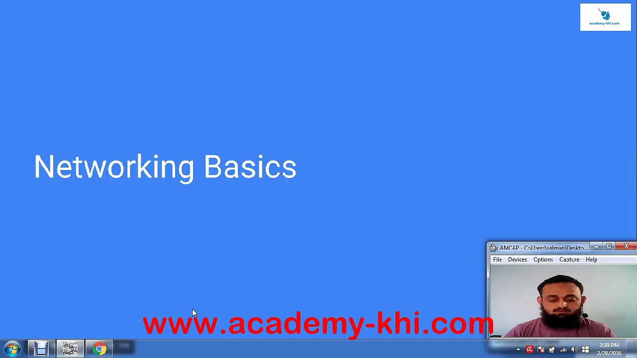 Basic definitions used in Computer Network (URDU/HINDI)