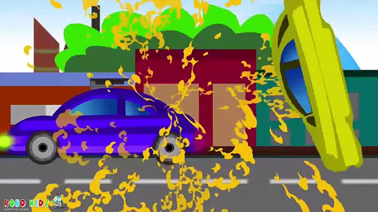 Car Cartoons for Children - Cars for Children - Police Car Videos for Children