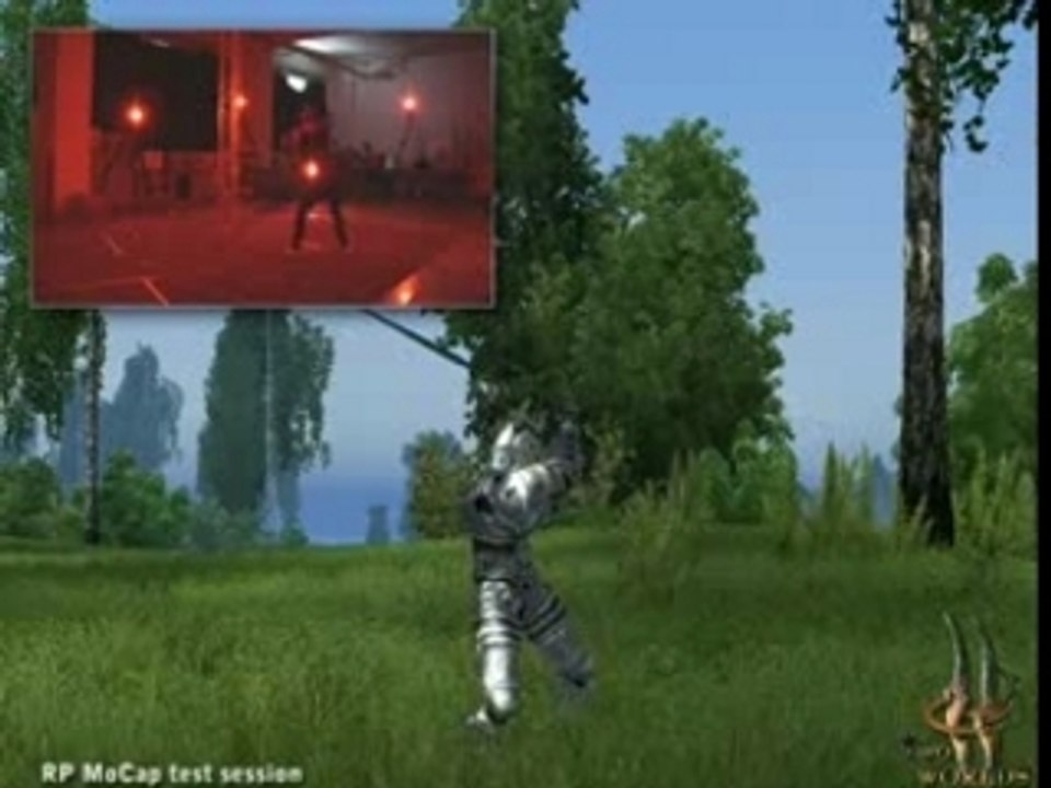 Two worlds Motion capture