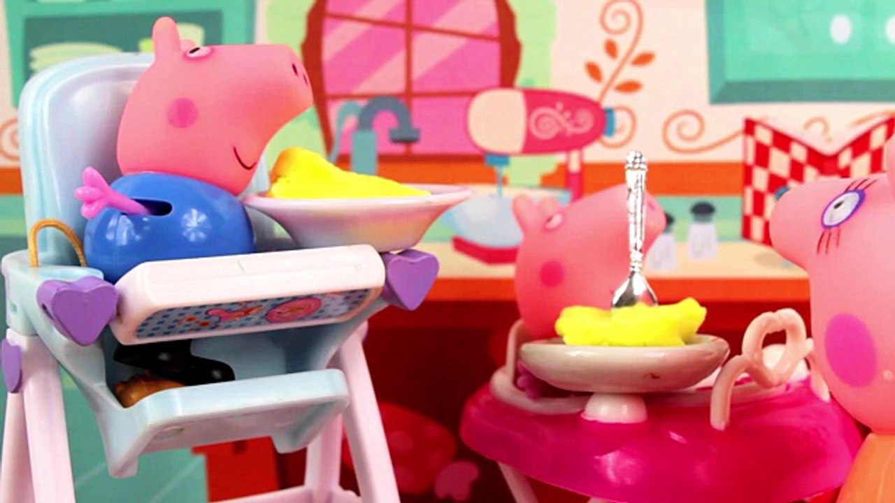 Свинка Пеппа мультик с игрушками на русском В Аквапарке игры для детей
