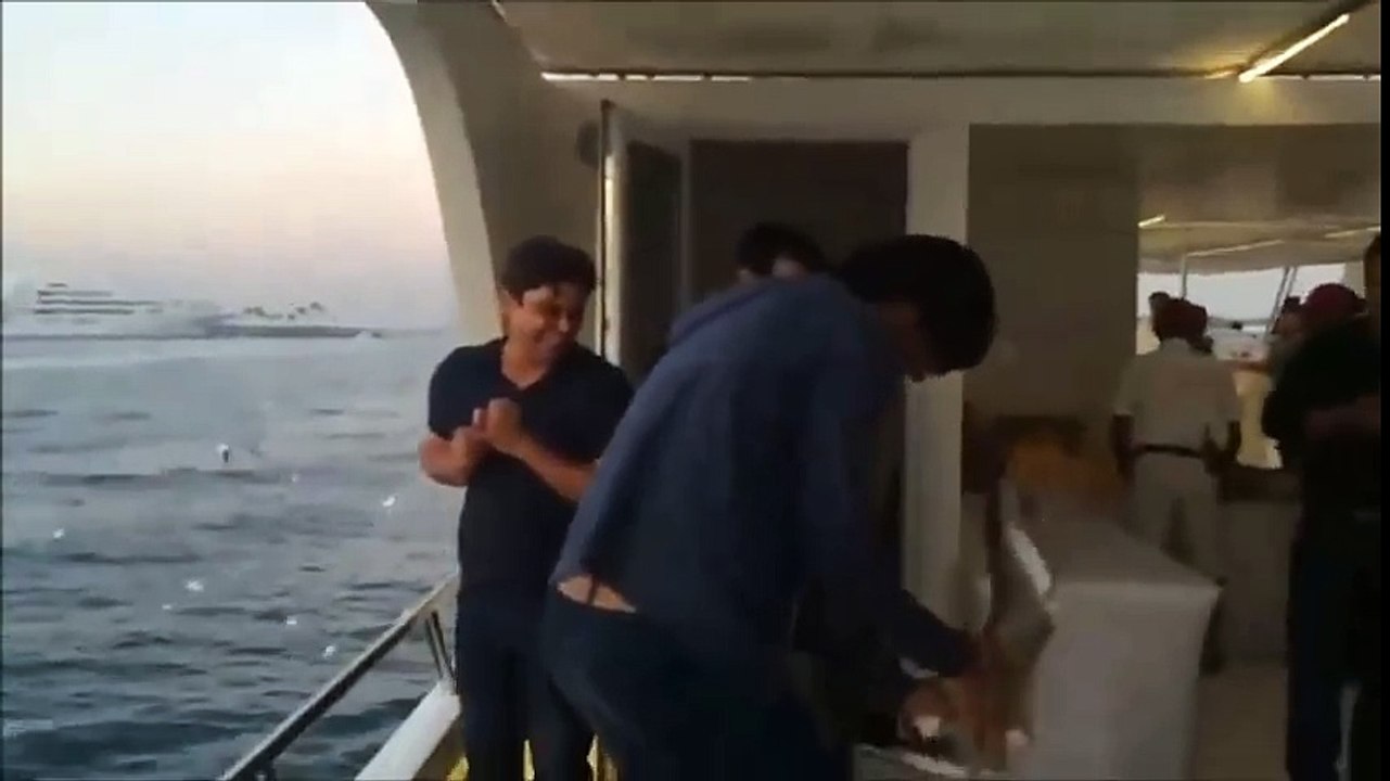 Mohammad Irfan Catches Flying Bird on a Boat