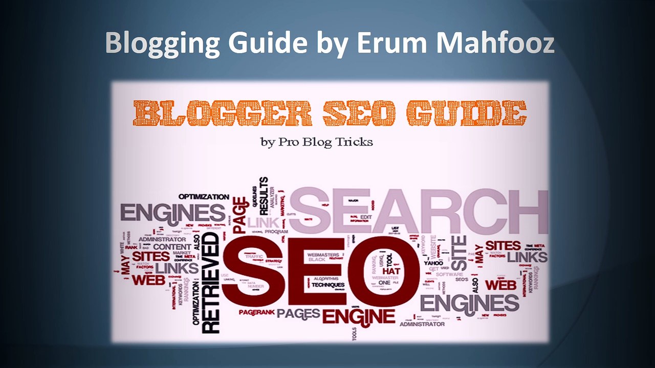 Blogging Guide by Erum Mahfooz