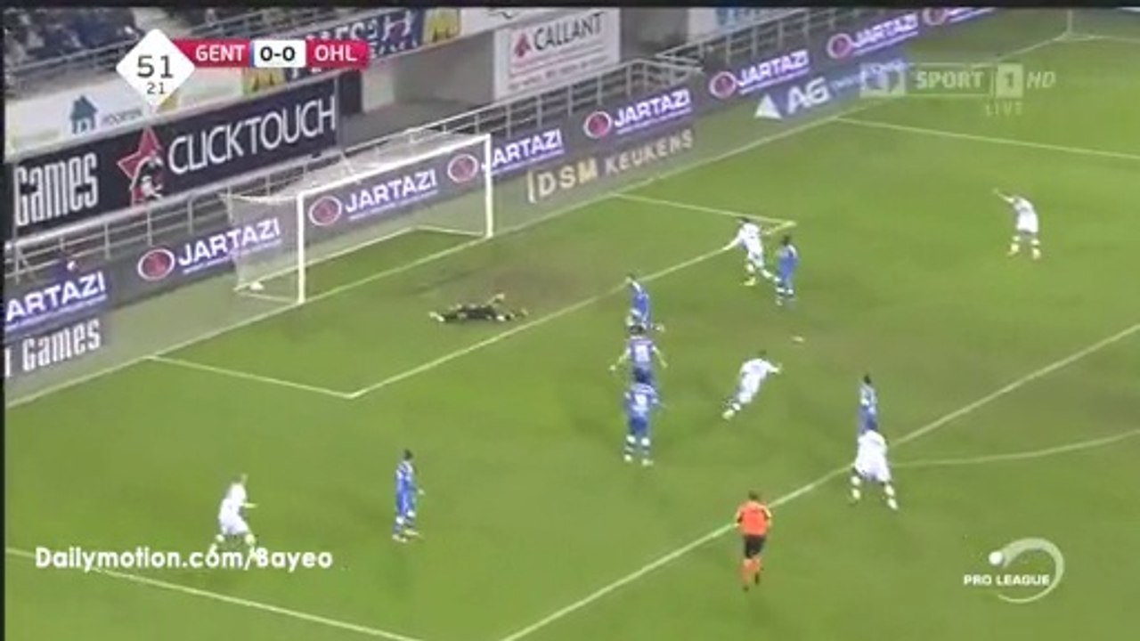 Leandro Trossard Goal HD - Gent 0-1 Leuven - 04-03-2016 Jupiler League -