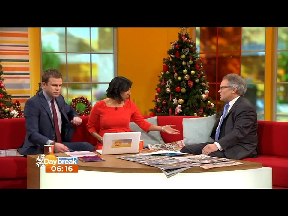RANVIR SINGH: : DAYBREAK_ITV 19 Dec.2012