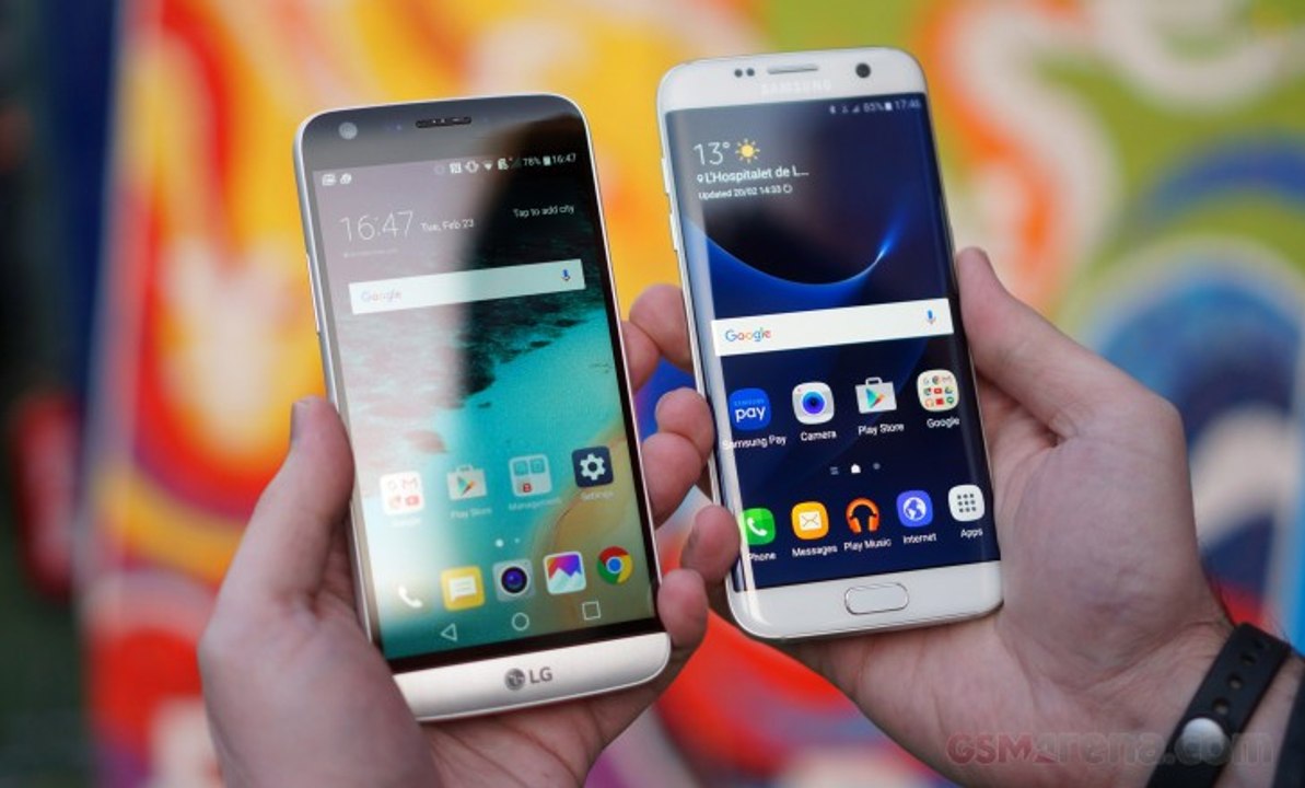 Samsung Galaxy S7 vs lg G5