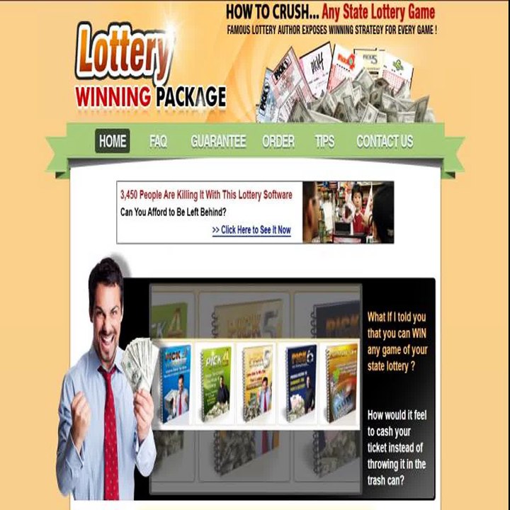 Lottery Winning Package - Win Any State Lottery Game!