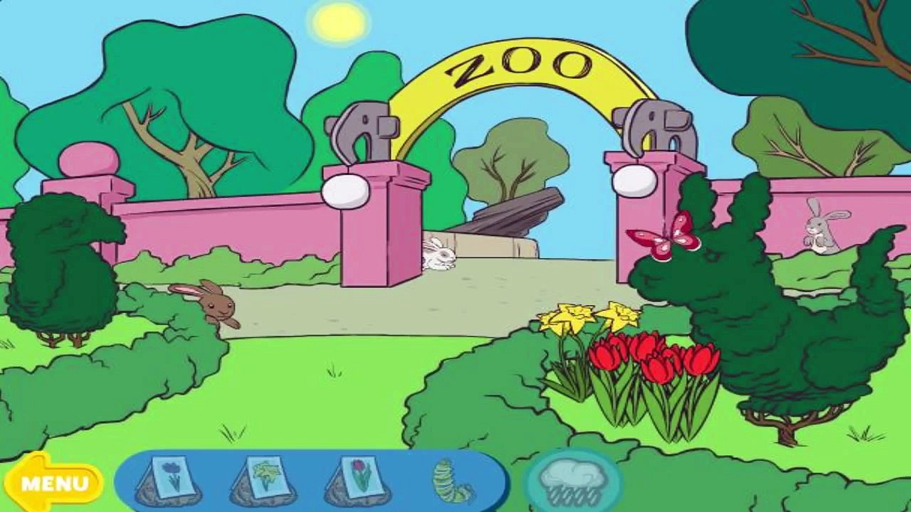 George Brings Spring - Curious George Games