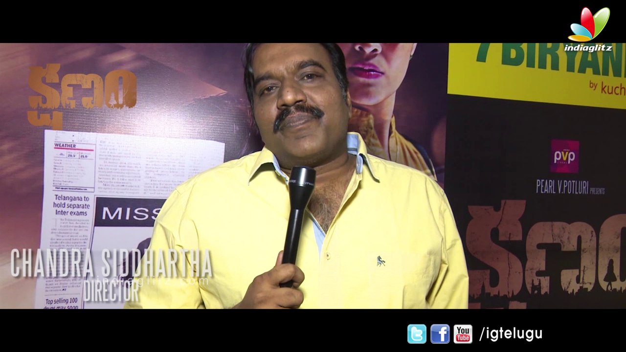 Celebs aobut Kshanam