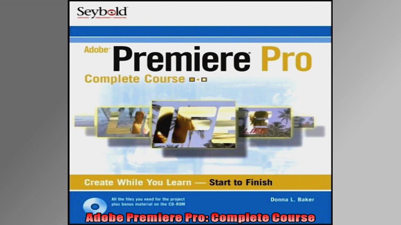 Adobe Premiere Pro Complete Course