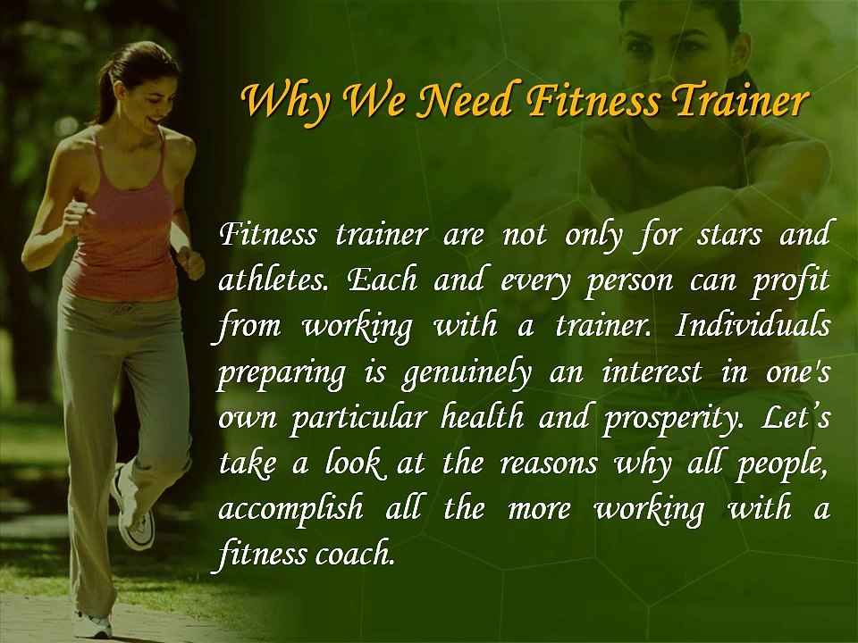 Why We Need Fitness Trainer | Areyo Dadar