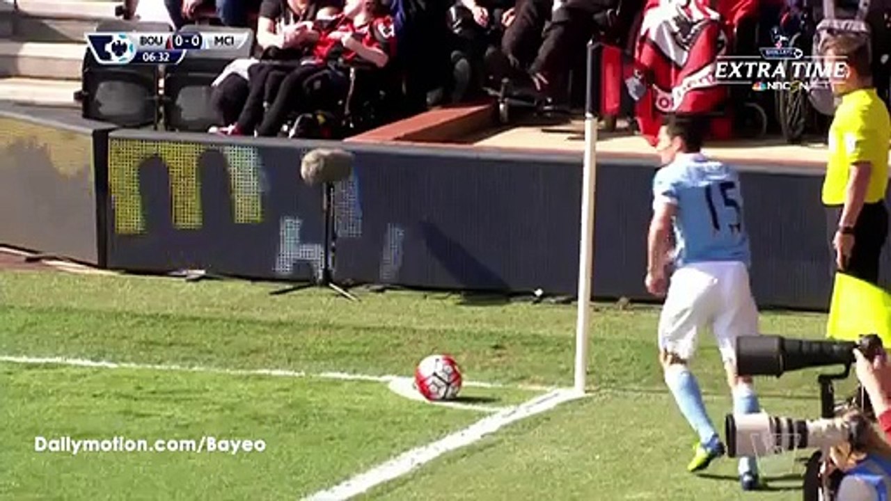 Fernando Goal HD - Bournemouth 0-1 Manchester City - 02.04.2016