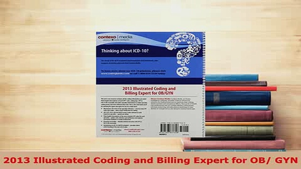 PDF  2013 Illustrated Coding and Billing Expert for OB GYN Free Books