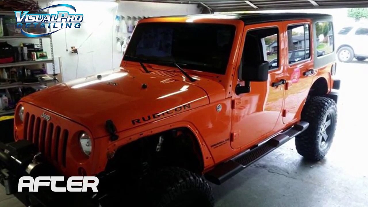 Visual Pro Detailing offer paint correction and defect removal