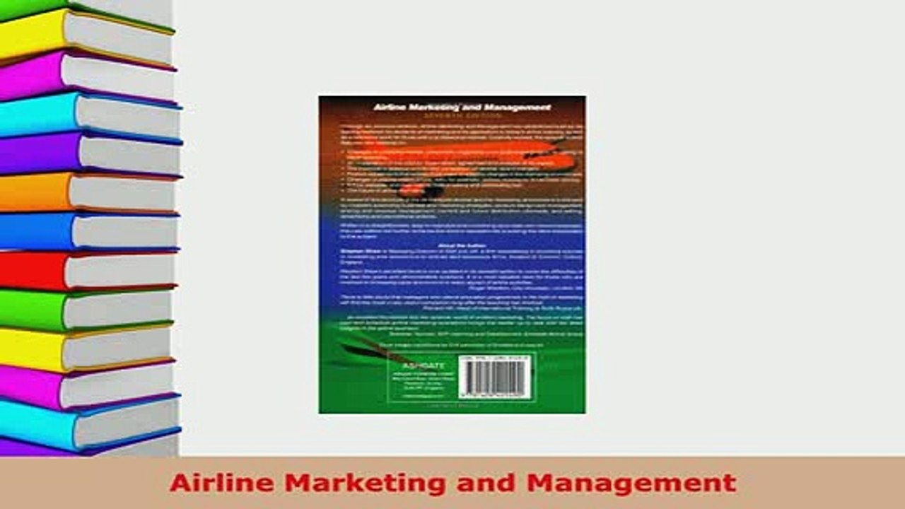 PDF  Airline Marketing and Management PDF Book Free