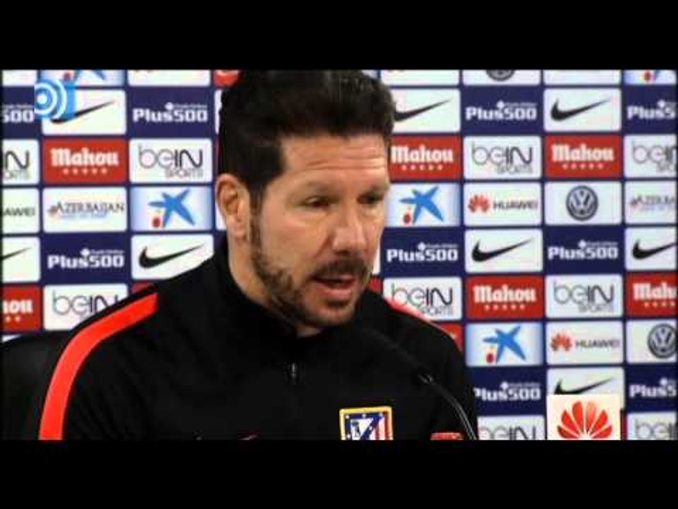 Simeone: "Es difícil explicar por qué molestamos"