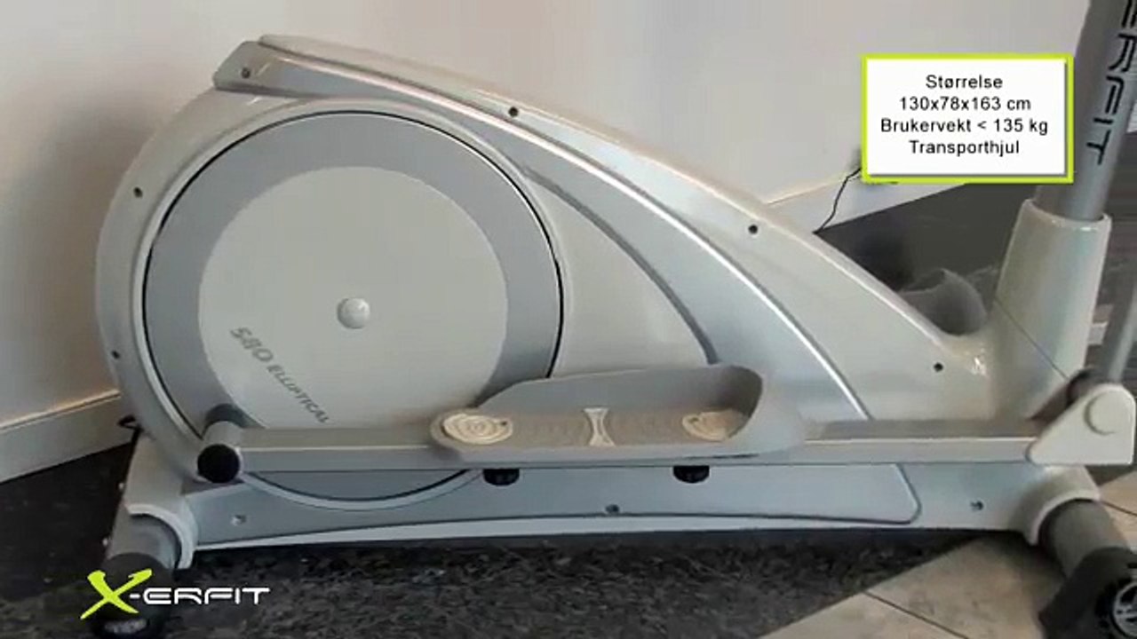 X-erfit 580 Elliptical – Your Ultimate Home Cardio Machine 🏃‍♂️