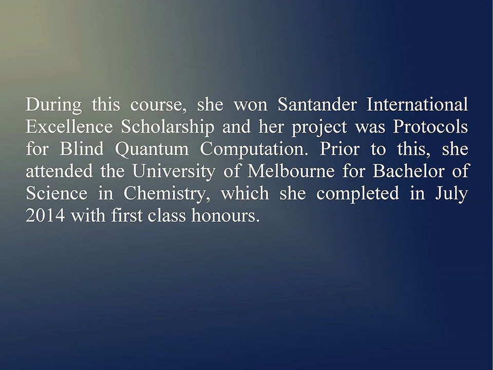 Romy Minko Holds an MSC in Mathematics of Cryptography and Communications