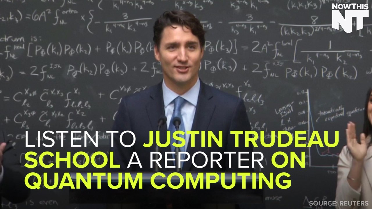 Of Course Justin Trudeau Knows About Quantum Computing