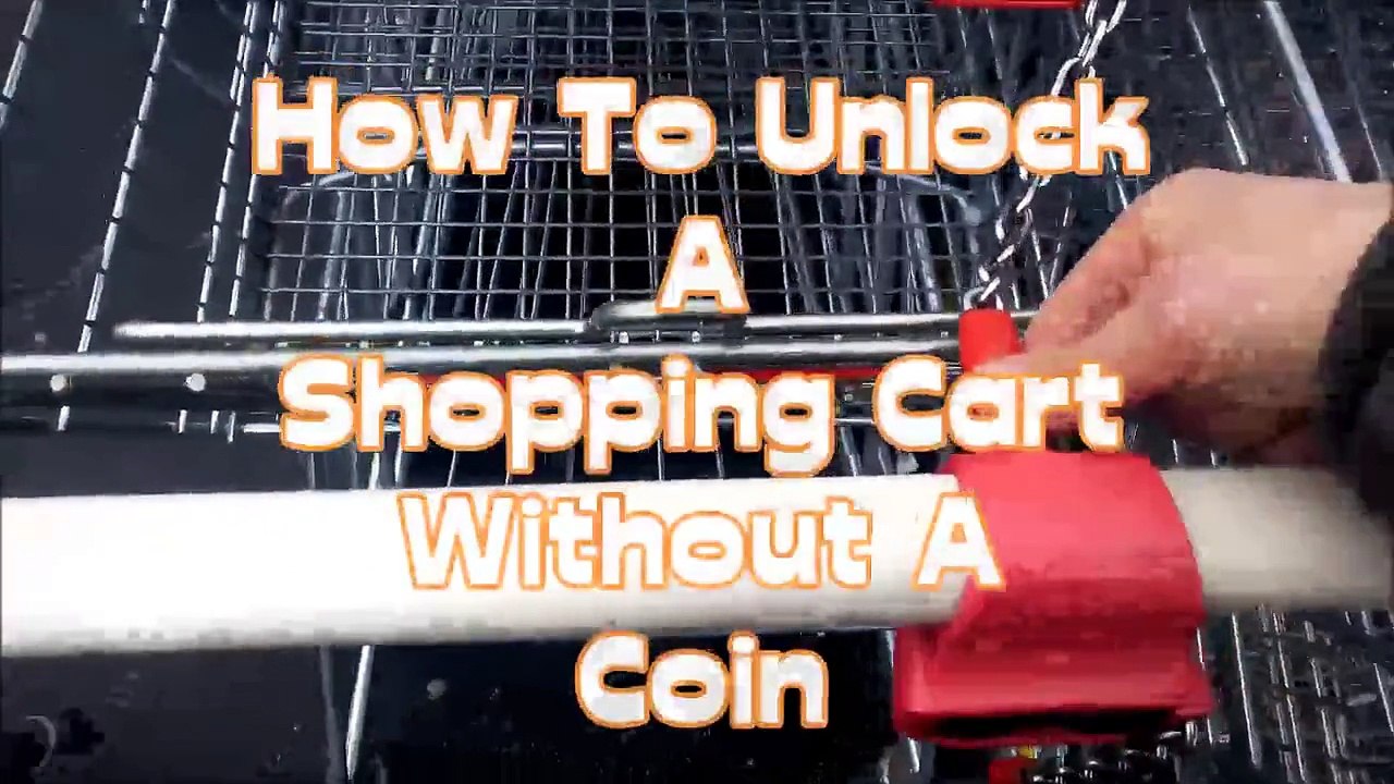 desbloquear carrinho no super mercado