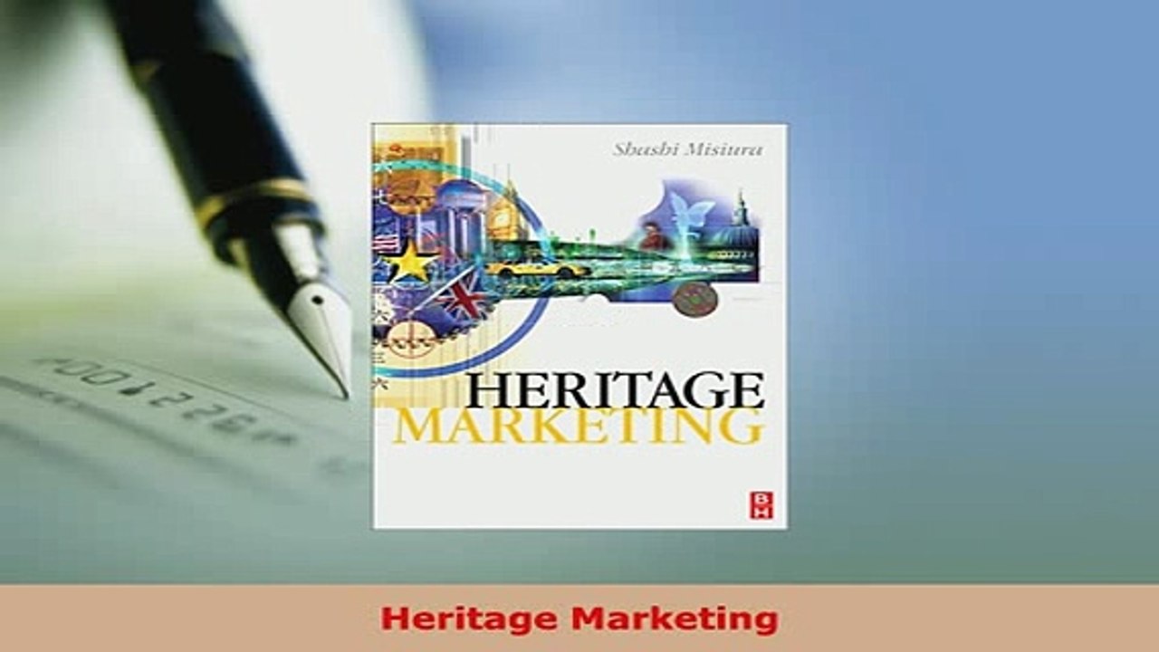 PDF  Heritage Marketing Ebook